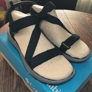 Men’s Columbia Wave Train Black Sandals